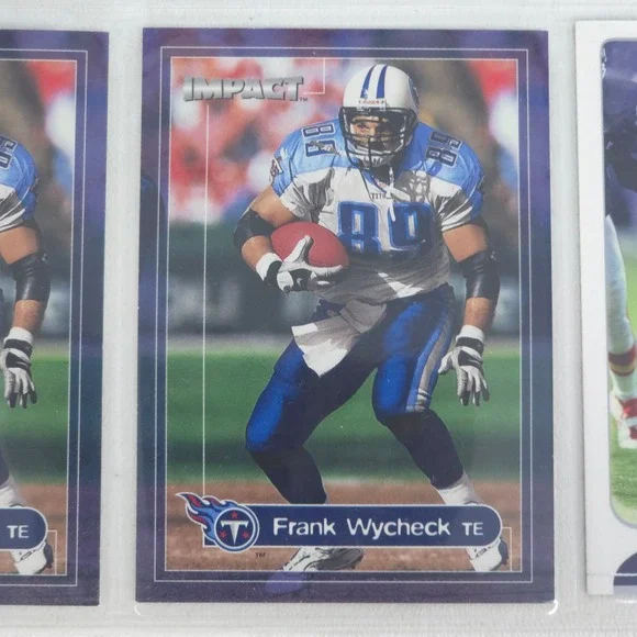 Frank Wycheck Football Card Lot Titans Autograph Inserts Chase Tennessee Vintage - Picture 13 of 16